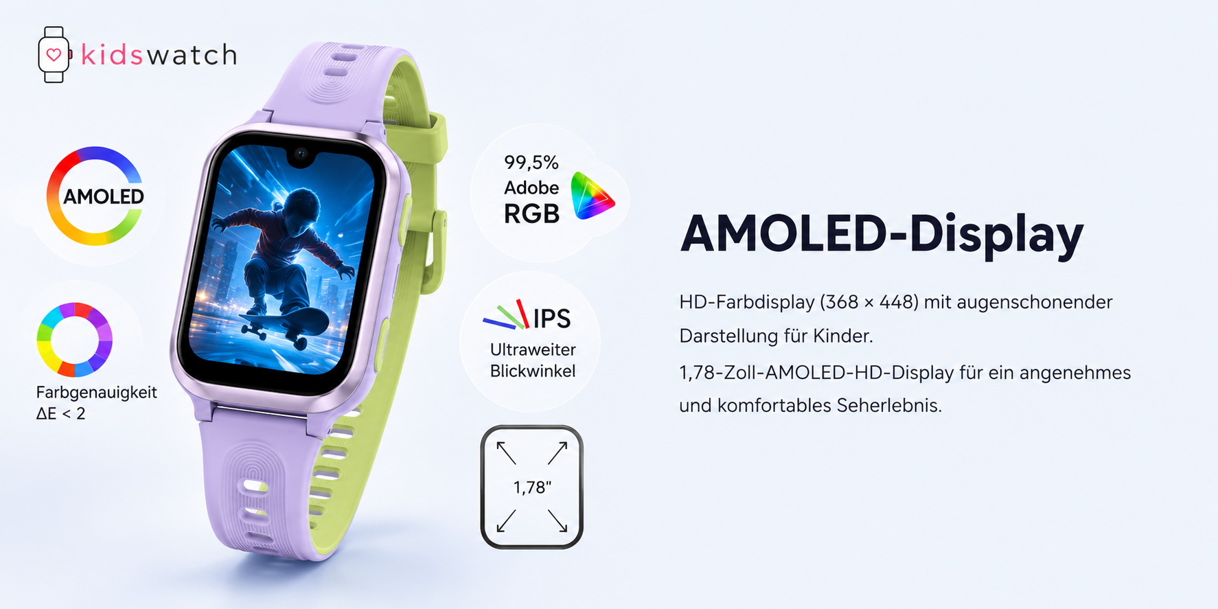 LAGENIO K9 4G AI Kinder Smartwatch